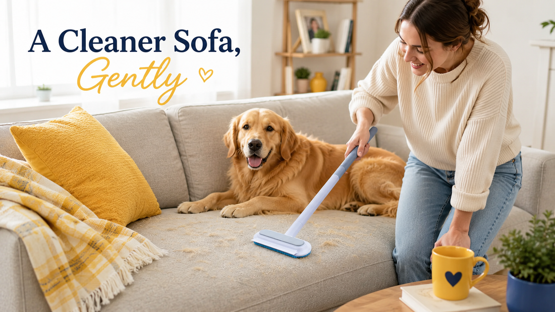 How to Remove Pet Hair From a Fabric Sofa Without Damaging It？