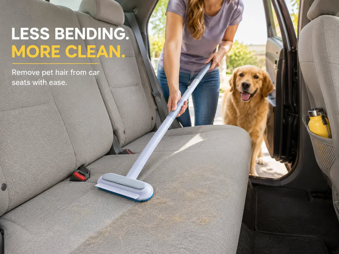How to Remove Pet Hair From Car Seats Without Damaging the Upholstery