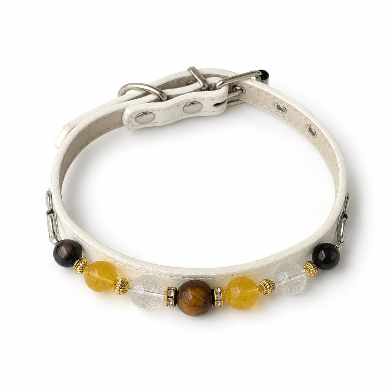 Sunlit Halo Jewelry Dog Collar