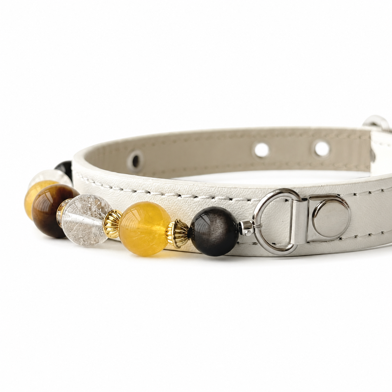 Sunlit Halo Jewelry Dog Collar