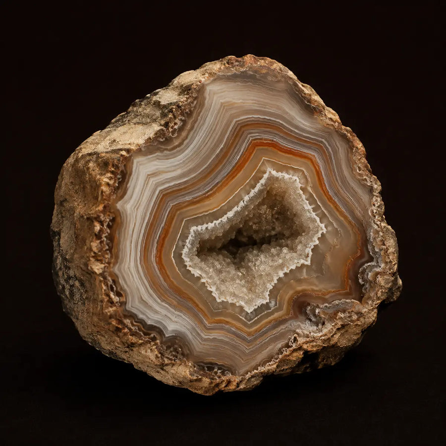 Agate crystal reference