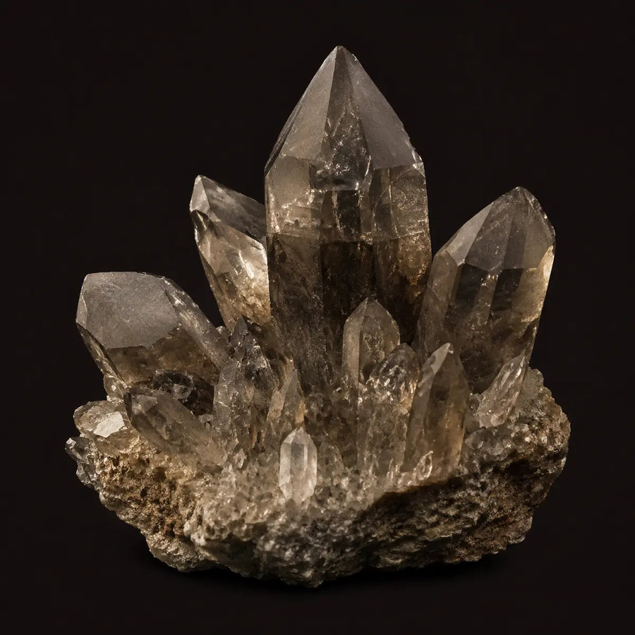 Smoky Quartz crystal reference
