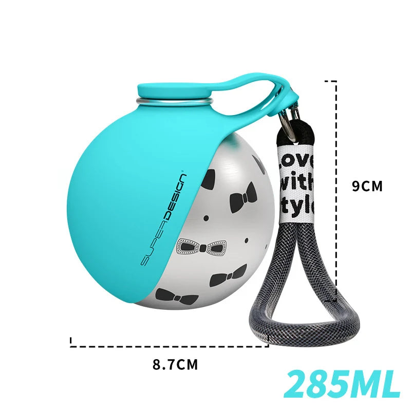 Sip & Go Travel Bottle + Bowl