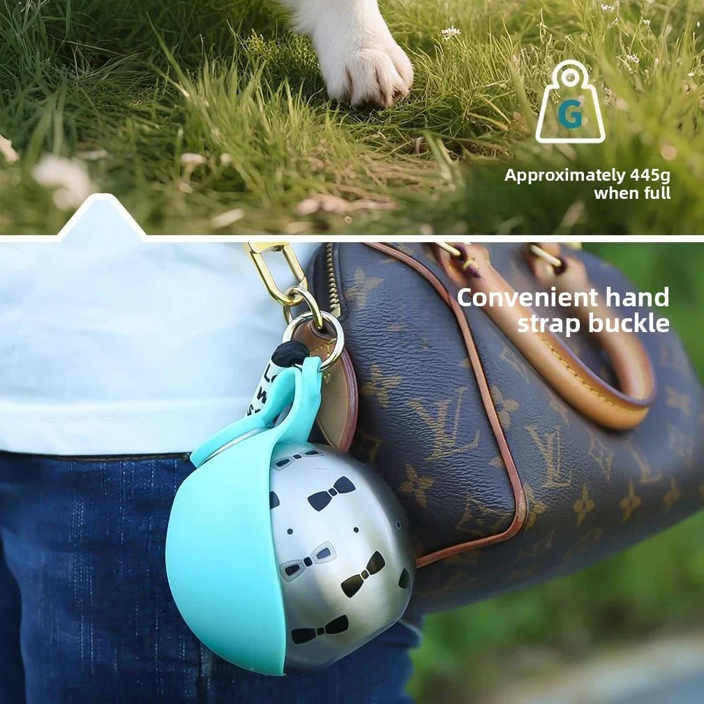 Sip & Go Travel Bottle + Bowl