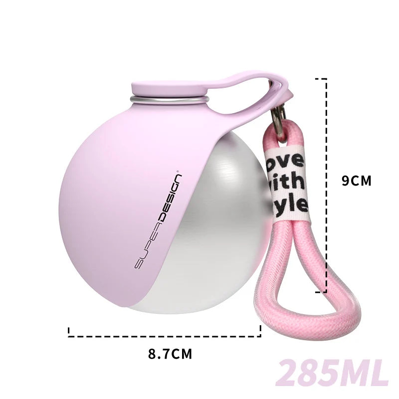 Sip & Go Travel Bottle + Bowl