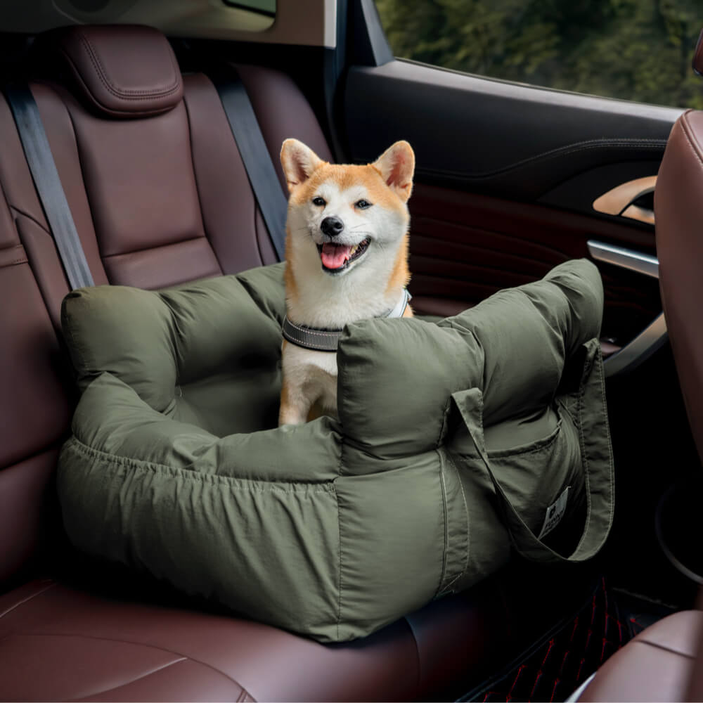 Cushioned Pet Travel Carrier — product and lifestyle photography